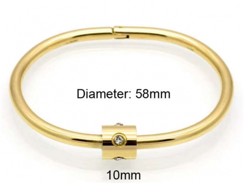 BC Wholesale Bangles Jewelry Stainless Steel 316L Bangle NO.#SJ18B260