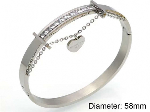 BC Wholesale Bangles Jewelry Stainless Steel 316L Bangle NO.#SJ18B140