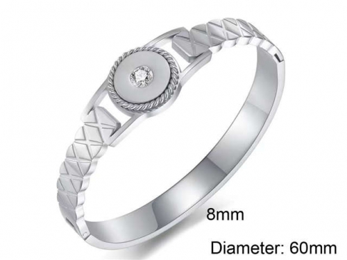 BC Wholesale Bangles Jewelry Stainless Steel 316L Bangle NO.#SJ1D074