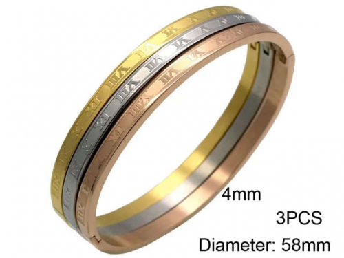 BC Wholesale Bangles Jewelry Stainless Steel 316L Bangle NO.#SJ18B213