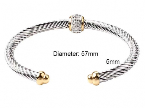 BC Wholesale Bangles Jewelry Stainless Steel 316L Bangle NO.#SJ125B136