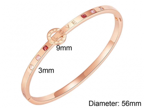 BC Wholesale Bangles Jewelry Stainless Steel 316L Bangle NO.#SJ1D013