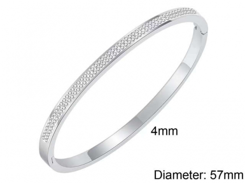 BC Wholesale Bangles Jewelry Stainless Steel 316L Bangle NO.#SJ1D080