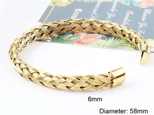 BC Wholesale Bangles Jewelry Stainless Steel 316L Bangle NO.#SJ125B052