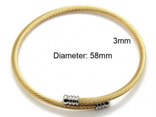 BC Wholesale Bangles Jewelry Stainless Steel 316L Bangle NO.#SJ18B361