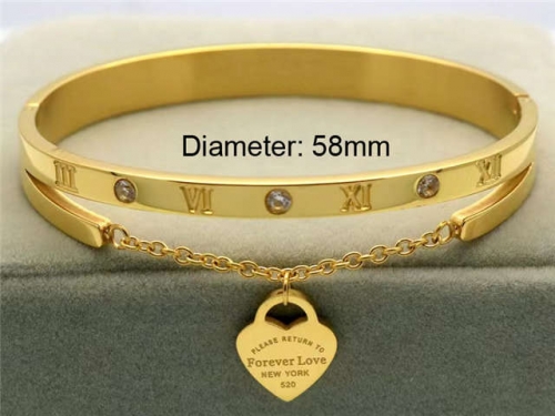 BC Wholesale Bangles Jewelry Stainless Steel 316L Bangle NO.#SJ18B306