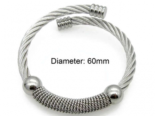 BC Wholesale Bangles Jewelry Stainless Steel 316L Bangle NO.#SJ18B366