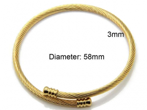 BC Wholesale Bangles Jewelry Stainless Steel 316L Bangle NO.#SJ18B363
