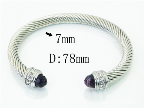 BC Wholesale Bangles Jewelry Stainless Steel 316L Bangle NO.#BC38B0803IIW