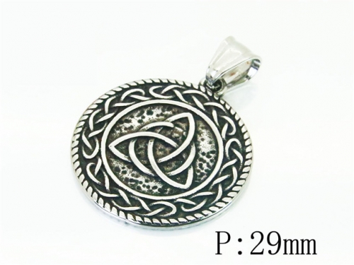 BC Wholesale Pendant Jewelry Stainless Steel 316L Pendant NO.#BC48P0490NV