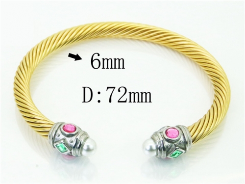 BC Wholesale Bangles Jewelry Stainless Steel 316L Bangle NO.#BC38B0829IID