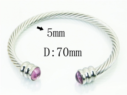 BC Wholesale Bangles Jewelry Stainless Steel 316L Bangle NO.#BC38B0833HLE