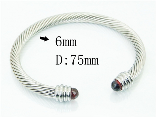 BC Wholesale Bangles Jewelry Stainless Steel 316L Bangle NO.#BC38B0855HLA