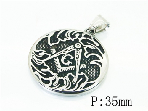 BC Wholesale Pendant Jewelry Stainless Steel 316L Pendant NO.#BC48P0486NC