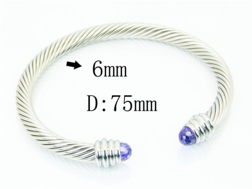 BC Wholesale Bangles Jewelry Stainless Steel 316L Bangle NO.#BC38B0854HLR