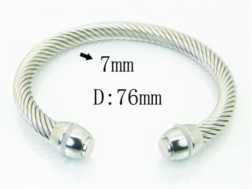 BC Wholesale Bangles Jewelry Stainless Steel 316L Bangle NO.#BC38B0821HLX