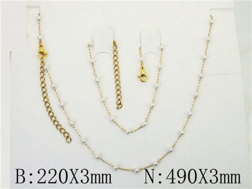 BC Wholesale Jewelry Sets Stainless Steel 316L Jewelry Sets NO.#BC39S0515HIB
