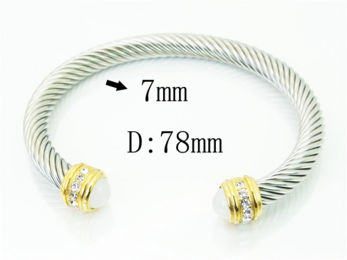 BC Wholesale Bangles Jewelry Stainless Steel 316L Bangle NO.#BC38B0812IJE