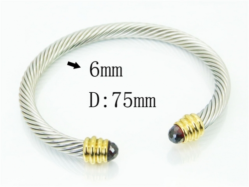 BC Wholesale Bangles Jewelry Stainless Steel 316L Bangle NO.#BC38B0859HME