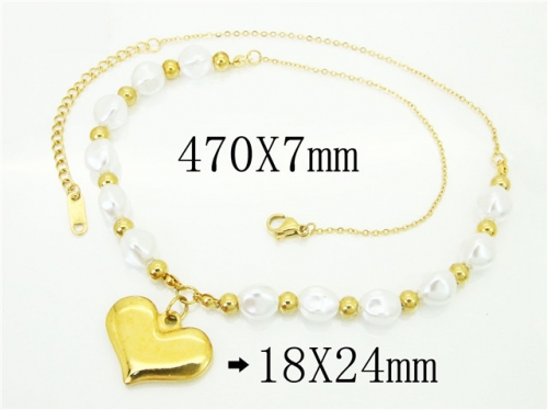 BC Wholesale Necklace Jewelry Stainless Steel 316L Necklace NO.#BC80N0590PZ