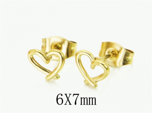 BC Wholesale Jewelry Earrings Stainless Steel 316L Earrings NO.#BBC12E0222HLB