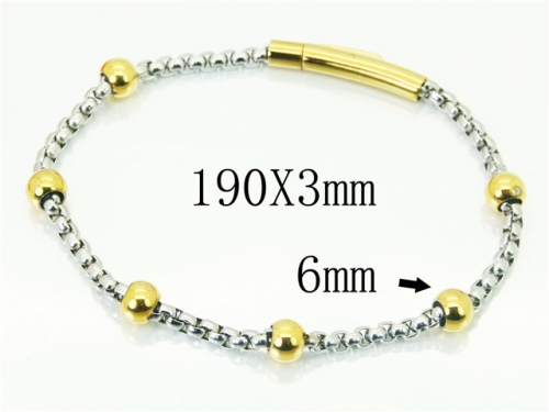 BC Wholesale Bracelets Jewelry Stainless Steel 316L Bracelets NO.#BC52B0077HKR