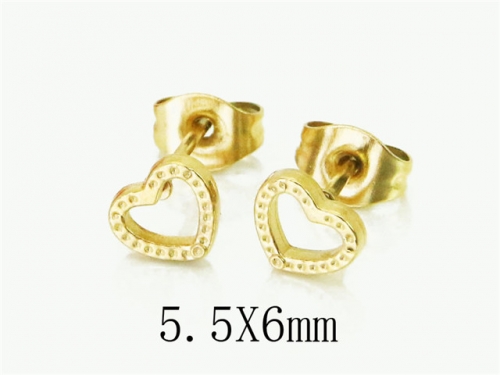 BC Wholesale Jewelry Earrings Stainless Steel 316L Earrings NO.#BBC12E0220HLE