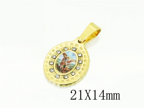 BC Wholesale Pendant Jewelry Stainless Steel 316L Pendant NO.#BC12P1498JLD