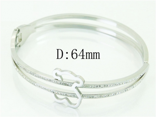 BC Wholesale Bangles Jewelry Stainless Steel 316L Bangle NO.#BC64B1526HKR