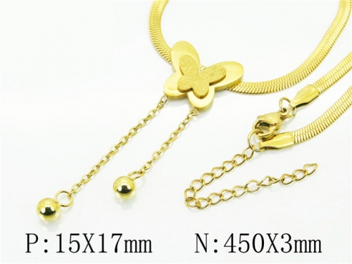 BC Wholesale Necklace Jewelry Stainless Steel 316L Necklace NO.#BC34N0020LLQ