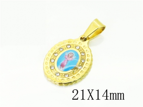 BC Wholesale Pendant Jewelry Stainless Steel 316L Pendant NO.#BC12P1496JLY