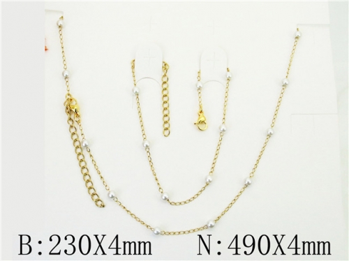 BC Wholesale Jewelry Sets Stainless Steel 316L Jewelry Sets NO.#BC39S0514HIE