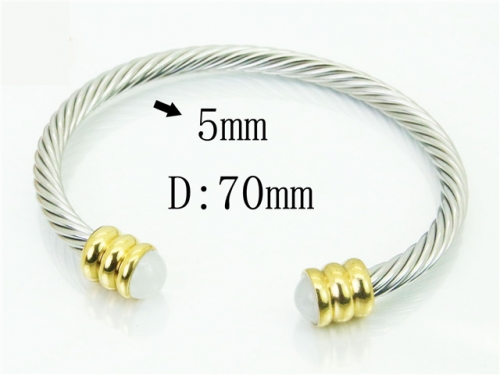BC Wholesale Bangles Jewelry Stainless Steel 316L Bangle NO.#BC38B0842HME