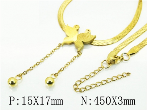 BC Wholesale Necklace Jewelry Stainless Steel 316L Necklace NO.#BC34N0021LLW