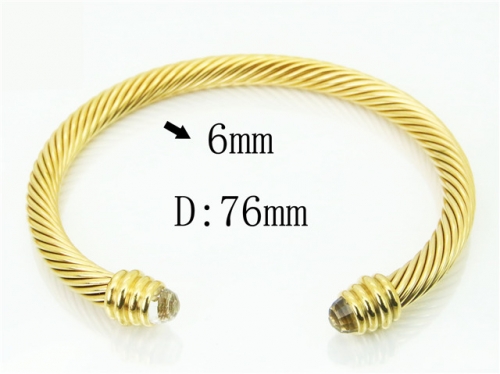 BC Wholesale Bangles Jewelry Stainless Steel 316L Bangle NO.#BC38B0860HOE
