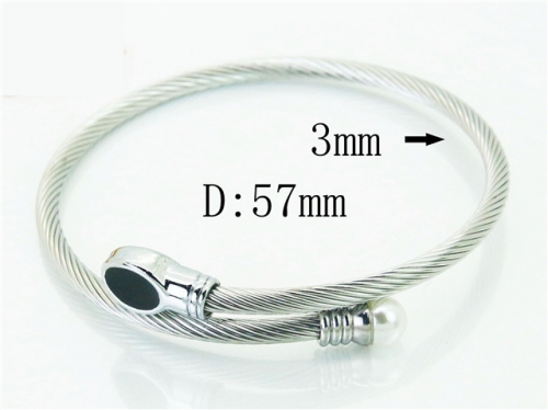 BC Wholesale Bangles Jewelry Stainless Steel 316L Bangle NO.#BC38B0756PZ
