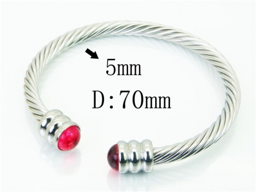 BC Wholesale Bangles Jewelry Stainless Steel 316L Bangle NO.#BC38B0834HLR