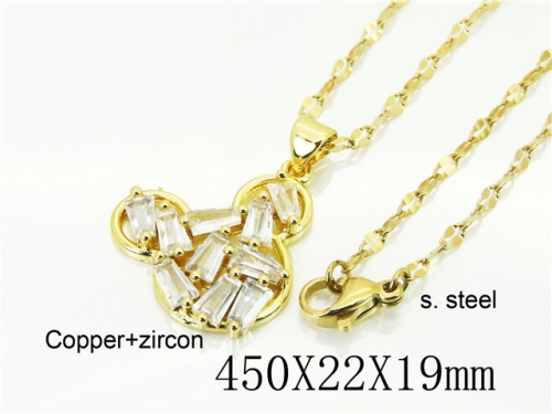 BC Wholesale Necklace Jewelry Stainless Steel 316L Necklace NO.#BC65N0049MD