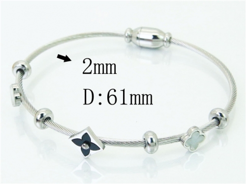 BC Wholesale Bangles Jewelry Stainless Steel 316L Bangle NO.#BC80B1407HJR