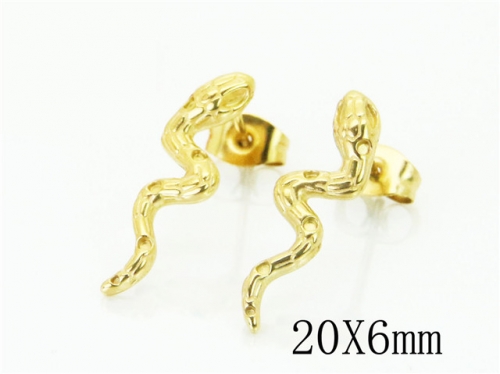 BC Wholesale Jewelry Earrings Stainless Steel 316L Earrings NO.#BBC12E0233JL