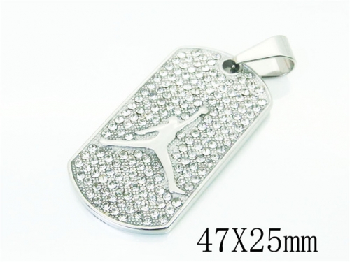 BC Wholesale Pendant Jewelry Stainless Steel 316L Pendant NO.#BC62P0109HEE