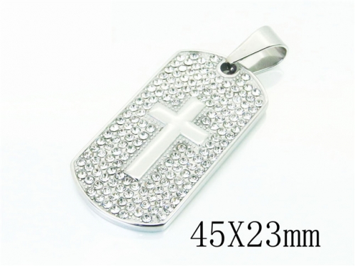 BC Wholesale Pendant Jewelry Stainless Steel 316L Pendant NO.#BC62P0110HGG