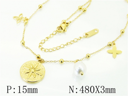 BC Wholesale Necklace Jewelry Stainless Steel 316L Necklace NO.#BC54N0586PX