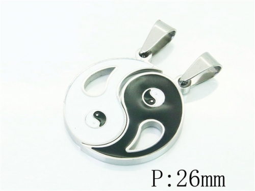 BC Wholesale Pendant Jewelry Stainless Steel 316L Pendant NO.#BC62P0127NS