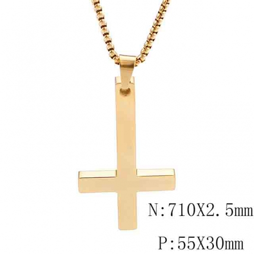 BC Wholesale Necklace Jewelry Stainless Steel 316L Necklace NO.#SJ109N34331