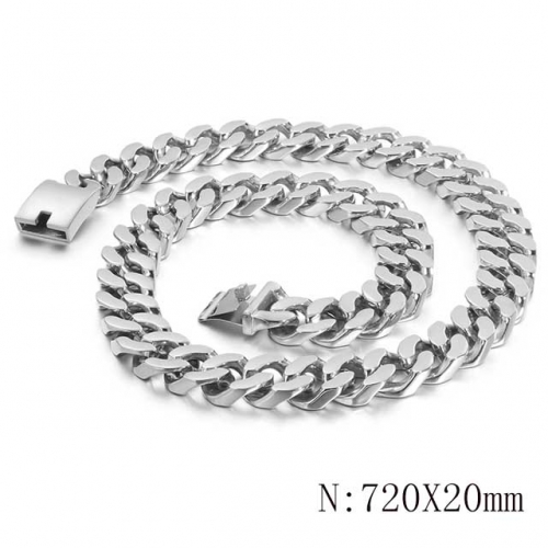 BC Wholesale Necklace Jewelry Stainless Steel 316L Necklace NO.#SJ109N11727