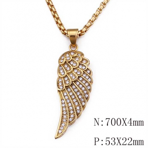 BC Wholesale Necklace Jewelry Stainless Steel 316L Necklace NO.#SJ109N36052
