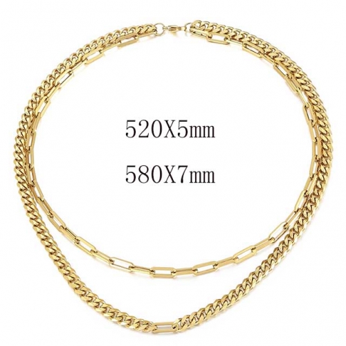 BC Wholesale Necklace Jewelry Stainless Steel 316L Necklace NO.#SJ109N230179