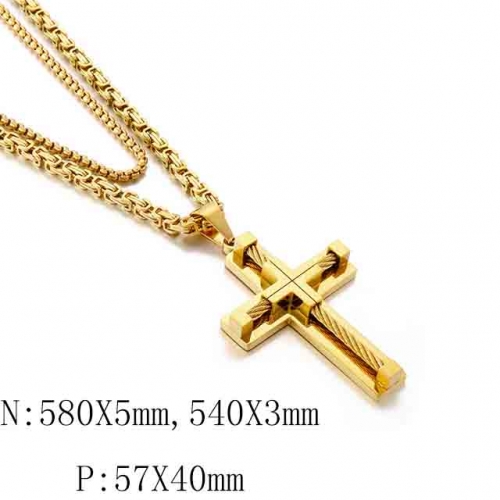 BC Wholesale Necklace Jewelry Stainless Steel 316L Necklace NO.#SJ109N202669