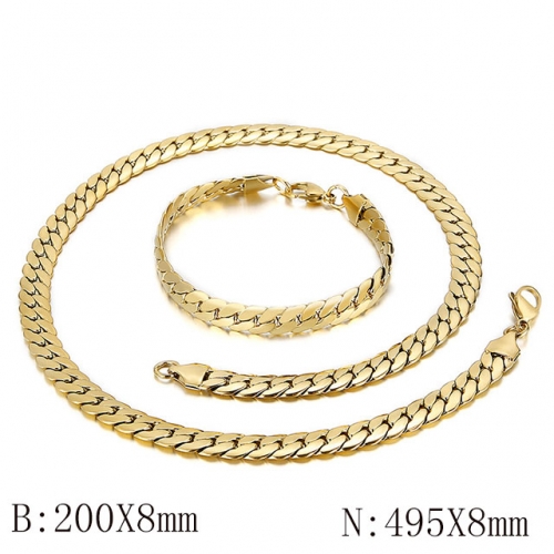 BC Wholesale Necklace Jewelry Stainless Steel 316L Necklace NO.#SJ109S140220